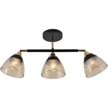 Спот потолочный на штанге Seven Fires Kelemen SF3379/3C-BK-FGD-AM