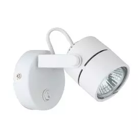 Спот с выключателем Arte Lamp Lente A1310AP-1WH