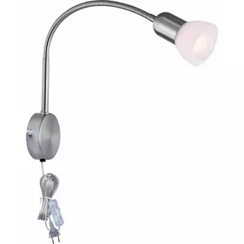 Спот с выключателем Arte Lamp Falena A3116AP-1SS