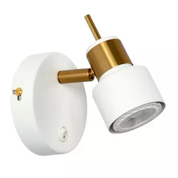 Спот с выключателем Arte Lamp Almach A1906AP-1WH