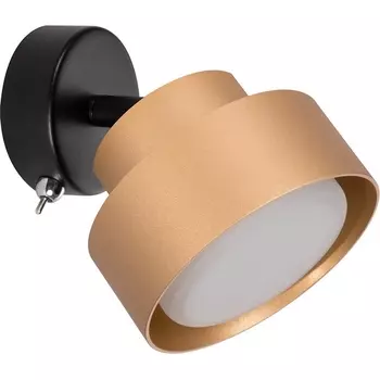 Спот с выключателем Feron HL3670 AURA 48414 12W, 230V, GX53, золото
