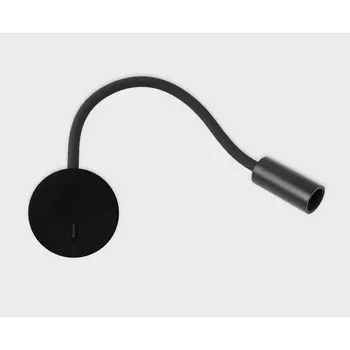Спот с выключателем для чтения Italline DE-316 black