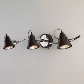 Спот с выключателем 20062/3 Eurosvet Magnum хром / венге