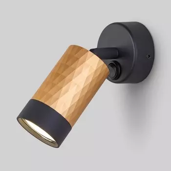 Спот с выключателем 20088/1 Eurosvet Mizar черный/золото