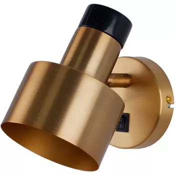 Спот с выключателем Moderli Goldy V11313-1W