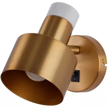 Спот с выключателем Moderli Goldy V11314-1W
