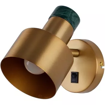Спот с выключателем Moderli Goldy V11315-1W