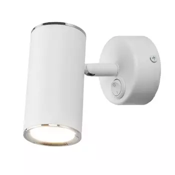 Спот с выключателем для чтения MRL Elektrostandard Rutero 1003 белый