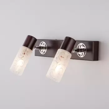 Спот венге 21130/2 хром/венге Eurosvet 21130 хром /