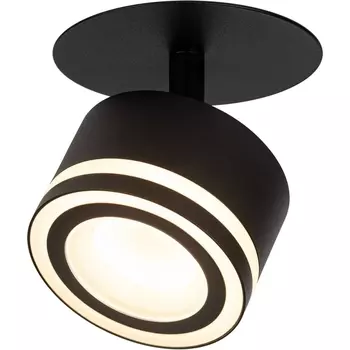 Спот встраиваемый ЭРА DK114 BK