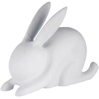 Статуэтка Заяц Eglo Marovato 427286 L150, B55, H115, алюминий, белый