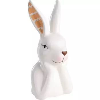 Статуэтка Заяц Eglo Sendayan 427942 L69,B65,H145,белый, розовый