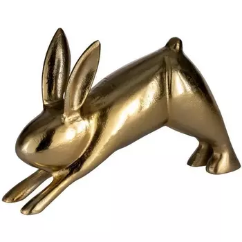Статуэтка Заяц Eglo Vohilava 427293 L280, B75, H180, алюминий, золотой