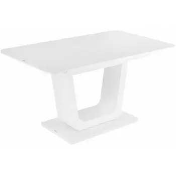 Стеклянный стол Vlinder 140 super white 11187 (Woodville)