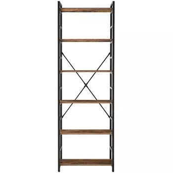 Стеллаж ESF S06/МДФ,Металл