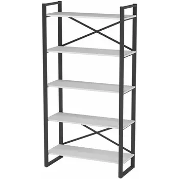 Стеллаж Калифорния Хардвиг L ЛДСП Белый