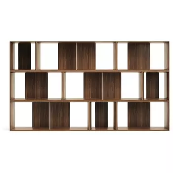 Стеллаж La Forma (ex Julia Grup) Litto (Орех/ МДФ) 162195