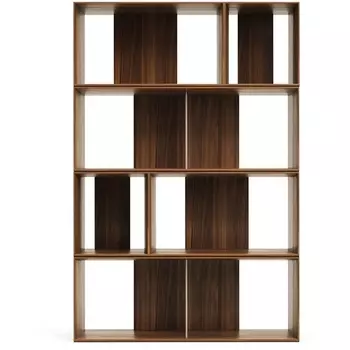 Стеллаж La Forma (ex Julia Grup) Litto (Орех/ МДФ) 162187