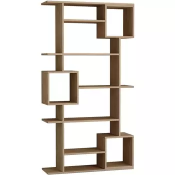 Стеллаж прямой SOTO BOOKCASE LEVE (ЛДСП/Дуб) арт.LEV00635