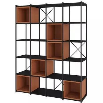 Стеллаж прямой VALE MAXI BOOKCASE LEVE (Металл/Черный) арт.LEV01148