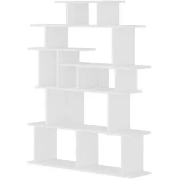 Стеллаж Прямые APOLLON BOOKCASE (ЛДСП/Белый) LEVE