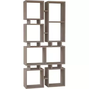 Стеллаж Прямые RAIL BOOKCASE NO.1 (ЛДСП/Бежевый) LEVE