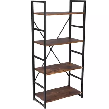 Стеллаж WS-01 (Коричневый) Tetchair