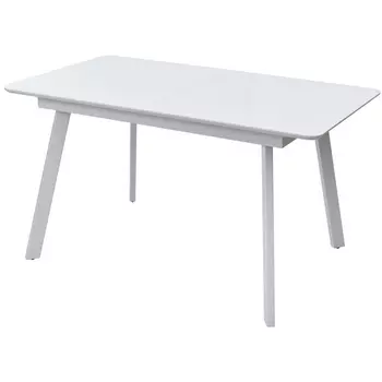 Стол БЕЛЫЙ стекло / M-City АРУБА 480M04459