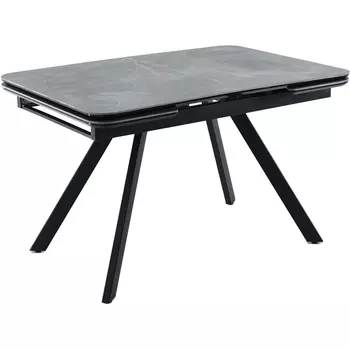 Стол Аврора Леон, Керамогранит, Черный/Bayona grey