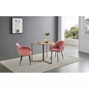 Стол B2389 D90 дуб ESF D90-ОАК