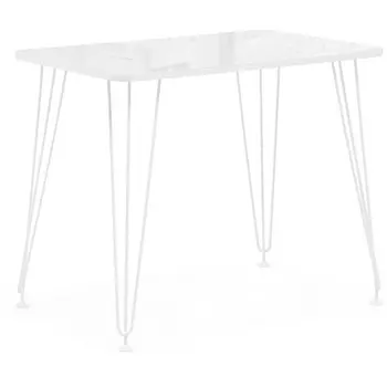 Стол белый Woodville Хумфри 514796