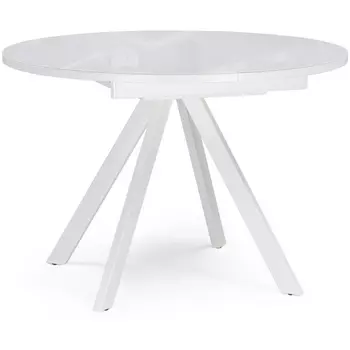 Стол белый Woodville Трейси 516561