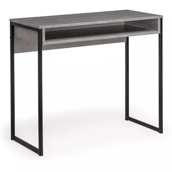 Письменный стол Notta Лео Лофт бетон / черный матовый 489678