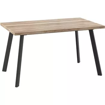 Стол Борг-140 Дуб каньон/черный, 101602 МАМАДОМА