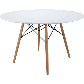 Стол Bradexhome Eames диам.100см, белый