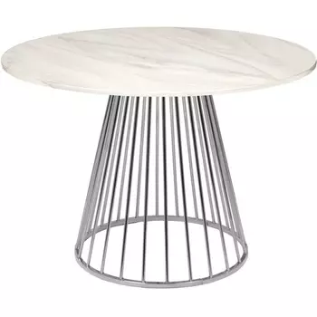 Стол Bradexhome Liverpool 100см, хромированные ножки