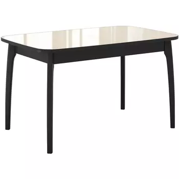Стол черный/стекло бежевое optiwhite Dikline 00-00063379