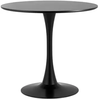 Стол Stool Group Tulip D80 черный УТ000036057