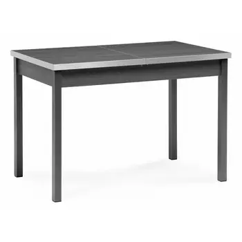 Стол Woodville Аделиция 110(140)х68х77 графит 507423