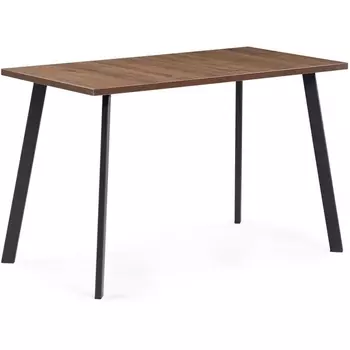 Стол Woodville Тринити Лофт 120 25 мм гикори / черный матовый 489738