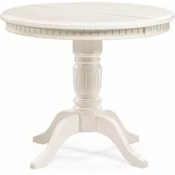 Стол деревянный Woodville Долерит круглый бежевый арт.615222