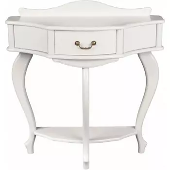 Стол деревянный Woodville Джульетта 79х30х85 молочный дуб