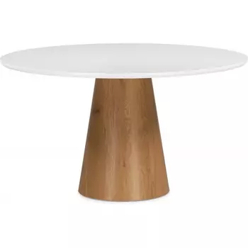 Стол деревянный Woodville Huge 120х75 white / brown арт.15826