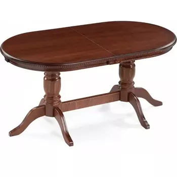 Стол деревянный Woodville Эвклаз овальный миланский орех арт.615241