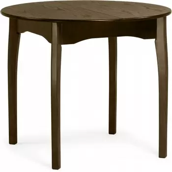 Стол деревянный Woodville Распи круглый 90(120)х90х76 орех арт.615271