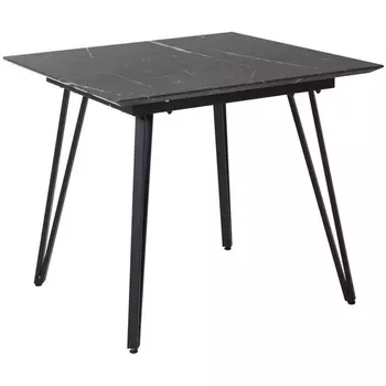 Стол Диего 860*860 мрамор графит со скосом R-Home арт.41042510h_мргр