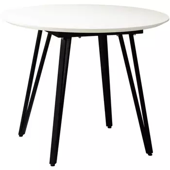 Стол Диего d860 белый со скосом R-Home арт.41042503h_R_бел