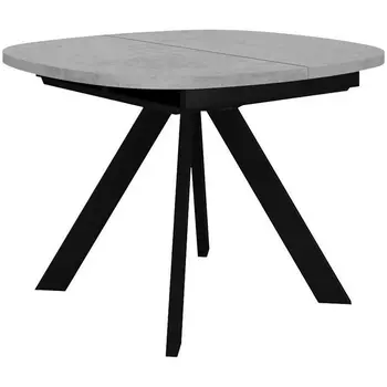 Стол DikLine B110 Бетон,опоры черные Dikline