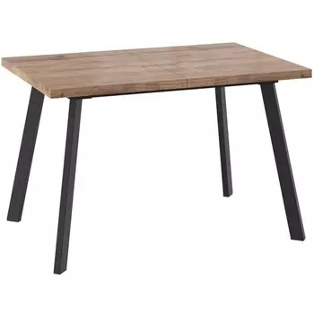 Стол DikLine HB120 PRO Дуб велингтон (ЛДСП)/опоры черные 00-00071325 Dikline