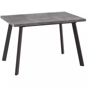 Стол DikLine HB120 PRO Дымчатая керамика (ЛДСП)/опоры черные 00-00071326 Dikline